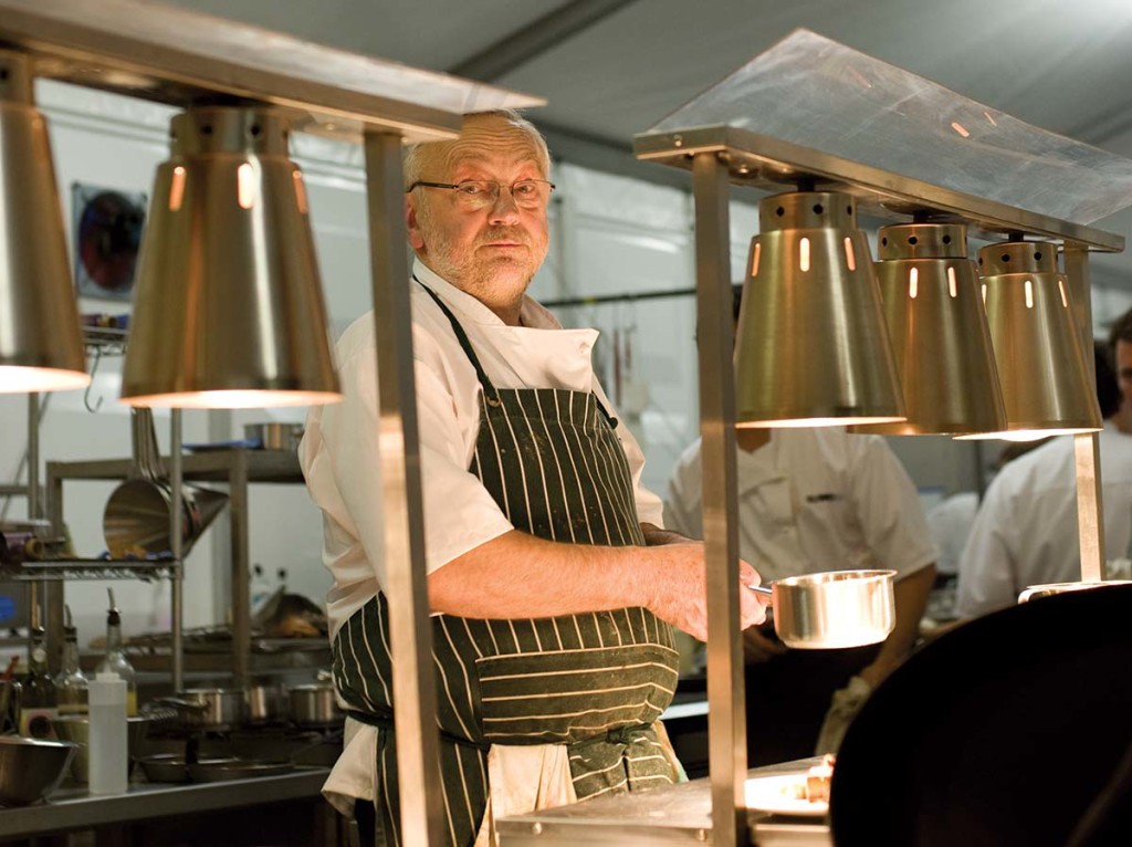 Pierre in his kitchen at Selfridges